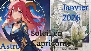 Ghislaine, Tarologue Pr&eacute;visions Janvier 2026 - p&eacute;riode Capricorne - l'Astro