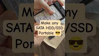 Best Budget HDD/SSD Enclosure? Cablet Unboxing + Install + Speed Test. #shorts