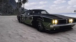 Two minutes of cutting up in my Dodge Charger, 1970.