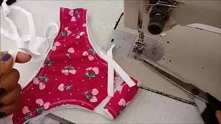 Terminando a Calcinha para iniciantes de cotton Aula 372