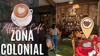 El mejor café de la Zona Colonial Santo Domingo? 🔴 AFFOGATTO CAFE