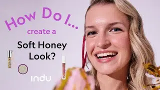 Soft Honey Easy Makeup Tutorial | Metallic Makeup | indu Beauty
