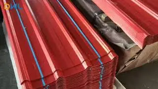 Colour Coated Steel Roof Sheets