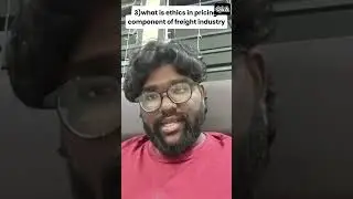 Video Interview Q&A(Freight Operation)