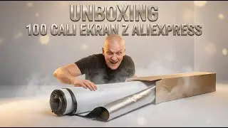 100 cali  ekran projekcyjny z #aliexpress