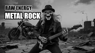 Raw Energy Metal Rock - Power Instrumental for Workout, Gym & Motivation | Steel Riff Union