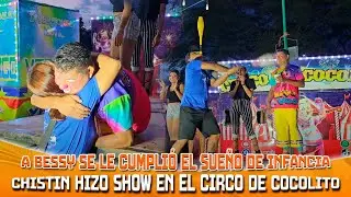 Show de Malabares de chistin junto a Cocolito. Mira la Felicidad de Bessy cuando vio a Cocolito