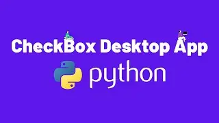 Настольное приложение Checkbox - Python Qt Designer