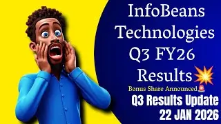 InfoBeans Technologies Q3 FY26 Results 🔥 Bonus Share Announced | IT Stock in Focus