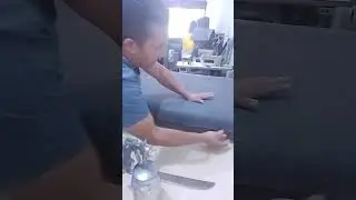 arrendondando a espuma do assento de forma simples ( parte 2 )