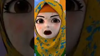 Raiqa bani Bhoot 🤭🤭 kaneez Fatima cartoon 💝