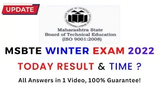 MSBTE WINTER EXAM 2022 RESULT TODAY LATEST UPDATE - TOUR2TECH