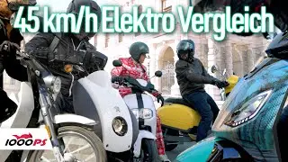Elektro-Moped Vergleich 2022: Piaggio - Kumpan - Peugeot - Yamaha - Motron