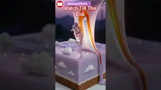 &ldquo;Sky Train Journey Cake 🚆✨ | Satisfying ASMR Jelly Cake Cutting&rdquo;#lyunaff #effectking