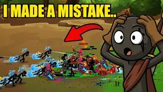 I Made A Huge Mistake! Stick War: Saga 1v1 Deathmatch