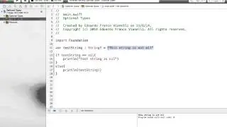 Swift Tutorial 4   Optional Types