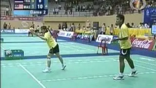 The Princess of Thailand in Badminton SEA GAMES 2007 R16 XD