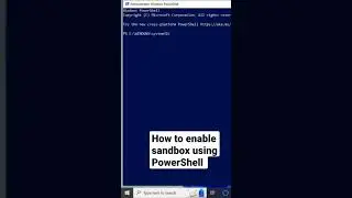 #tech #microsoft #powershell #window10 #windows11 #window