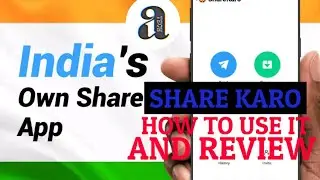 HOW TO USE SHAREKARO | INDIA's SHAREIT