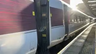 LNER Azuma arriving into Doncaster