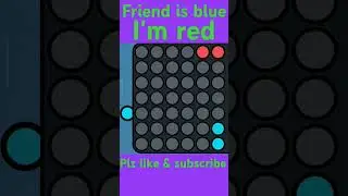friend is blue & I'm red #gaming #youtube #shorts