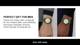 Upgrade Your Style with the LN Lenqin Unisex Military Sport Watch - Sleek Luminous and Waterproof fo