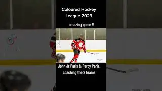 Colored Hockey League, Dartmouth Nova Scotia Canada 🇨🇦. Coaches : John Jr Paris and Percy Paris.
