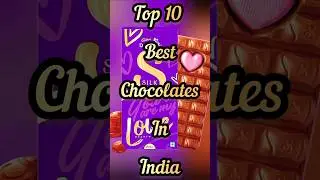 🍫 Top 10 Best Chocolates in India 2025 😍 | Sabse Tasty Chocolate Ka King 👑 #Shorts