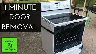 Whirlpool Stove Door Removal