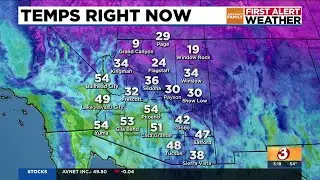 Weather pattern change bringing winter storm to Arizona