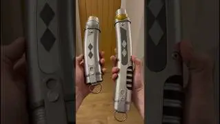 NEW Thinner Ahsoka Legacy Lightsabers Unboxing!! #starwars #lightsaber #galaxysedge