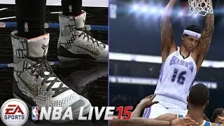 NBA Live 15 Rising Stars Gameplay: NBA Draft/Debut! Dunking on Harrison Barnes!