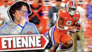 Joc Reacts to Travis Etienne's Clemson Highlights!! NFL Draft First Round Prospect