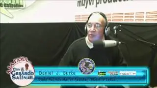 A LA FAMA CON GERARDO SALINAS   2015 12 03   Daniel J Burke Assistant Majority Leader