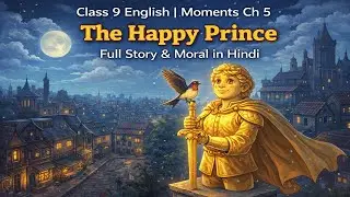 The Happy Prince | Class 9 English Moments Chapter 5 | Full Story, Summary & Moral in Hindi