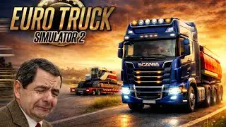 Mr. Bean is crying for drive truck🙂 | Euro Truck Simulator 2 
