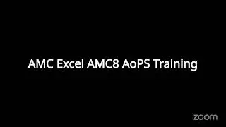 AMC Excel AMC8 AoPS Training's Personal Meeting Room