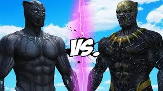 BLACK PANTHER VS KILLMONGER - EPIC BATTLE