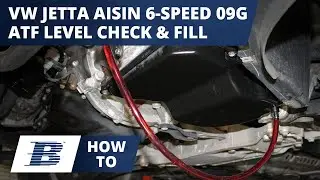 Как проверить и залить трансмиссионную жидкость VW Jetta / Уровень ATF VW Jetta Aisin 6-ступенчат...