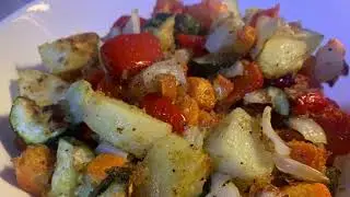 Ricetta facile e veloce! Verdure gratinate (Friggitrice ad aria)