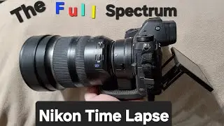 Full spectrum Time Lapse with NIKON Z7 with spring time crickets and frogs.