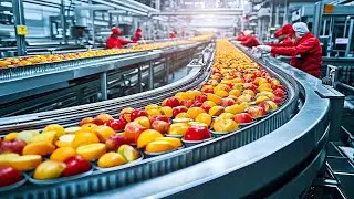 See How Canned Fruit is made in a Factory ! Del Monte Canned Fruit