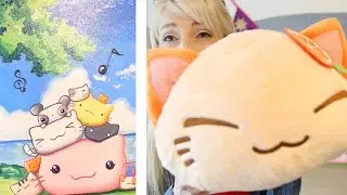 Kawaii Dumpling Cat ART