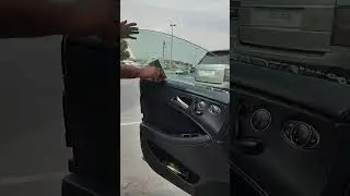 Mercedes original seat covers Repair and tint