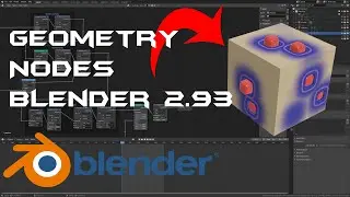 Alien cube | Geometry Node Tutorial in Blender 2.93 Alpha