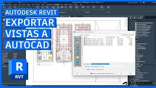 Cómo Exportar desde Revit a AutoCAD | Planos de Revit a .DWG - 3 métodos
