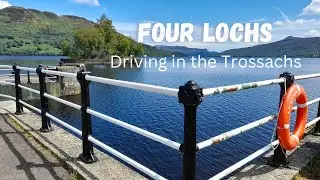Driving in the Trossachs | 3 Lochs forest drive | Stronachlachar | Inversnaid #scotland #driving