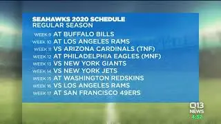NFL announces Seattle Seahawks 2020 schedule