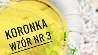 Wianek z koronką nr 3/crochet/christmac decoration/ DIY/ chrirlsfmastime/