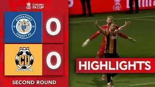 Cambridge Win Shootout | Stockport County 0-0 Cambridge (4-5 Pens) | Emirates FA Cup 2025-26
